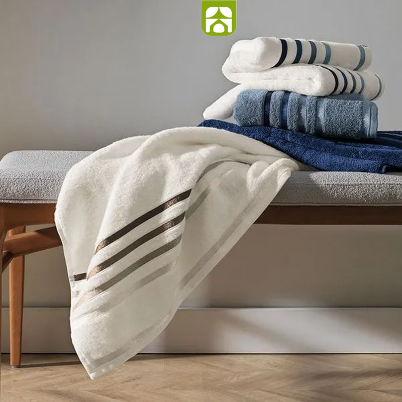 Kit com 15 Toalhas Super Banhão de Alta Maciez e Absorção + 5 Toalhas de Rosto de Brinde