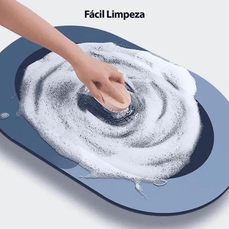 Tapete Mágico Ultra Absorvente — Secagem Imediata e Antiderrapante para Banheiro e Cozinha